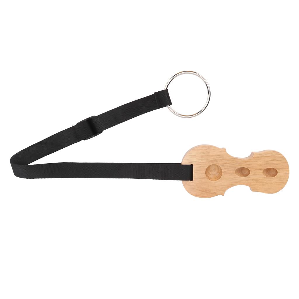 Cello AntiSlip Strap ORing Holder Wood Fixing Plate Musical Instrument Endpins Accessories(Wood