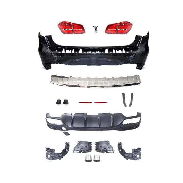 Mercedes-Benz GL-Class X166 (2013-2015) Bumper Upgrade to GLS63 Style