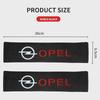 mksh9 1/2PCS Car Logo Seat Belt Shoulder Pad Protector Pad For Opel astra h astra j g corsa insignia zafira b vectra c corsa d vivaro