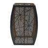 Metal Lamp Shade E26 E27 Iron Spider Web Style Hollow Out Decorative Lampshade Cover for Table Wall