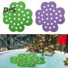 1/4Pcs Floating Bee Island Bee Watering Station Bright Color Lightweight Easy To Clean Reusable Garden Bee Insect Water Feeder