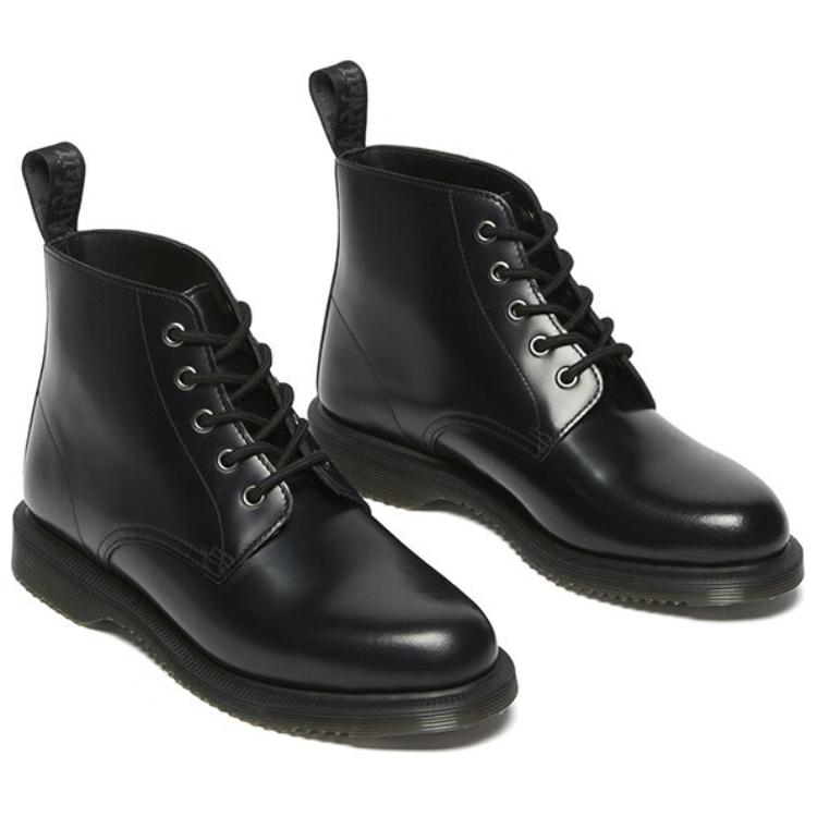 Dr. Martens Кожаные Удобные Ботинки для Поездок Унисекс ботинки Черные 32219001
