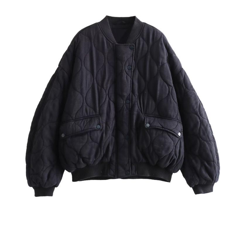 Hot Selling Women's Winter Cotton Pilot Jacket - Loose Fit
