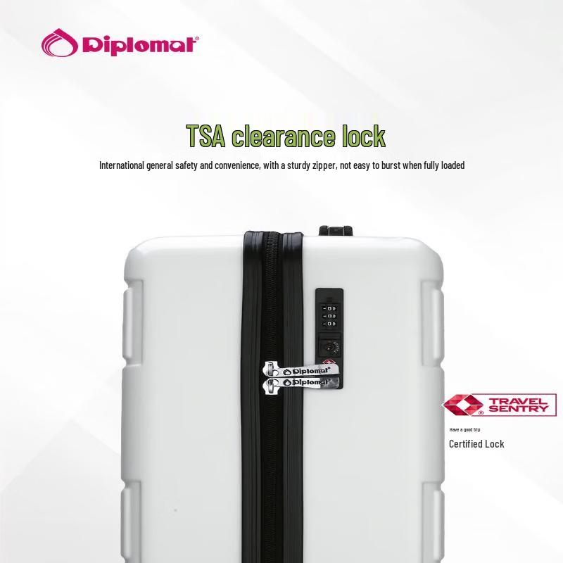 Чемодан-спиннер Diplomat TC-6903, жесткий, для бизнеса