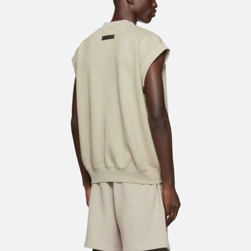 Fear of God Essentials FW22 V neck vest 'Smoke' Men's FOG-FW22-666