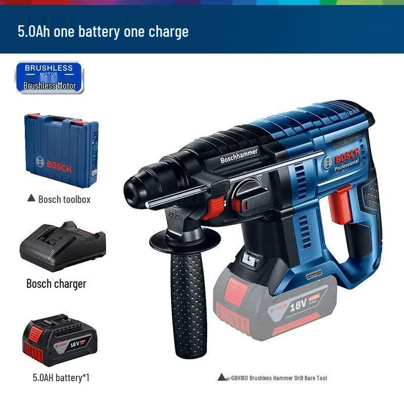 Bosch GBH185 Cordless Rotary Hammer Drill CN plug (adapter included)