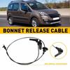 1PC For Peugeot Partner Citroen Berlingo 2008-2019 7937Q8 New Front Bonnet Release Cable With Latch  Car Engines Accessories