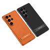 GKK For Samsung Galaxy S26 Ultra Case Slim Kickstand PC + PU Phone Back Cover