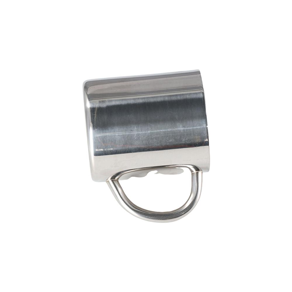 220ml 300ml silver with handle Double Wall Stainless Steel Mug Cup Water Bottle Coffee Mug Tea Cup