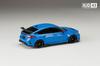 HobbyJAPAN HJD43 Масштаб Honda Civic TYPE R RACING BLACK Комплектация с моделью, окрашенной в OEM Racing Blue 1/43 (ФЛ5) Опции, Жемчуг, (HJD431004BL)