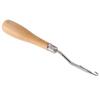 Hook Needle Wooden Handle Craft Crochet Tool for Hair Extension Hook 6.22 Inch     Rug Making