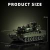 Военный MOC 1/28 2306 деталей Leopard 2A8 Армейский основной боевой танк Строительные блоки Кирпичики Современный набор танков Игрушки Для Детей Мальчиков Подарки