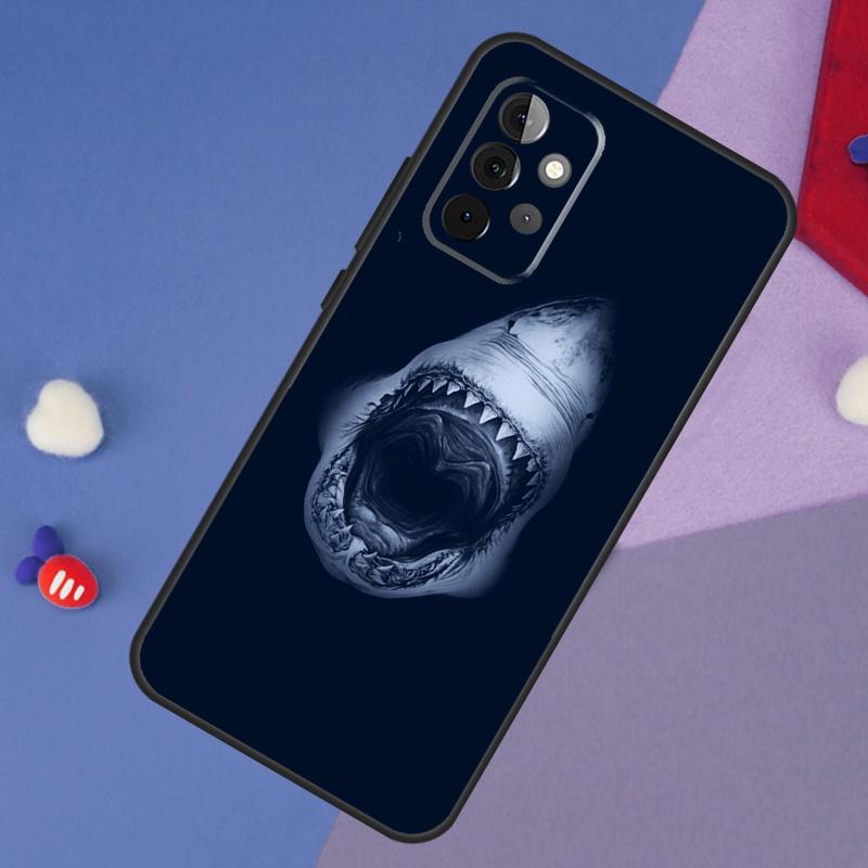 Чехол-Акула Зуб Рыбы для Samsung Galaxy A55 A35 A32 A12 A22 A52 A06 A54 A34 A14 A56 A36 A26 A16 A13 A53 A15