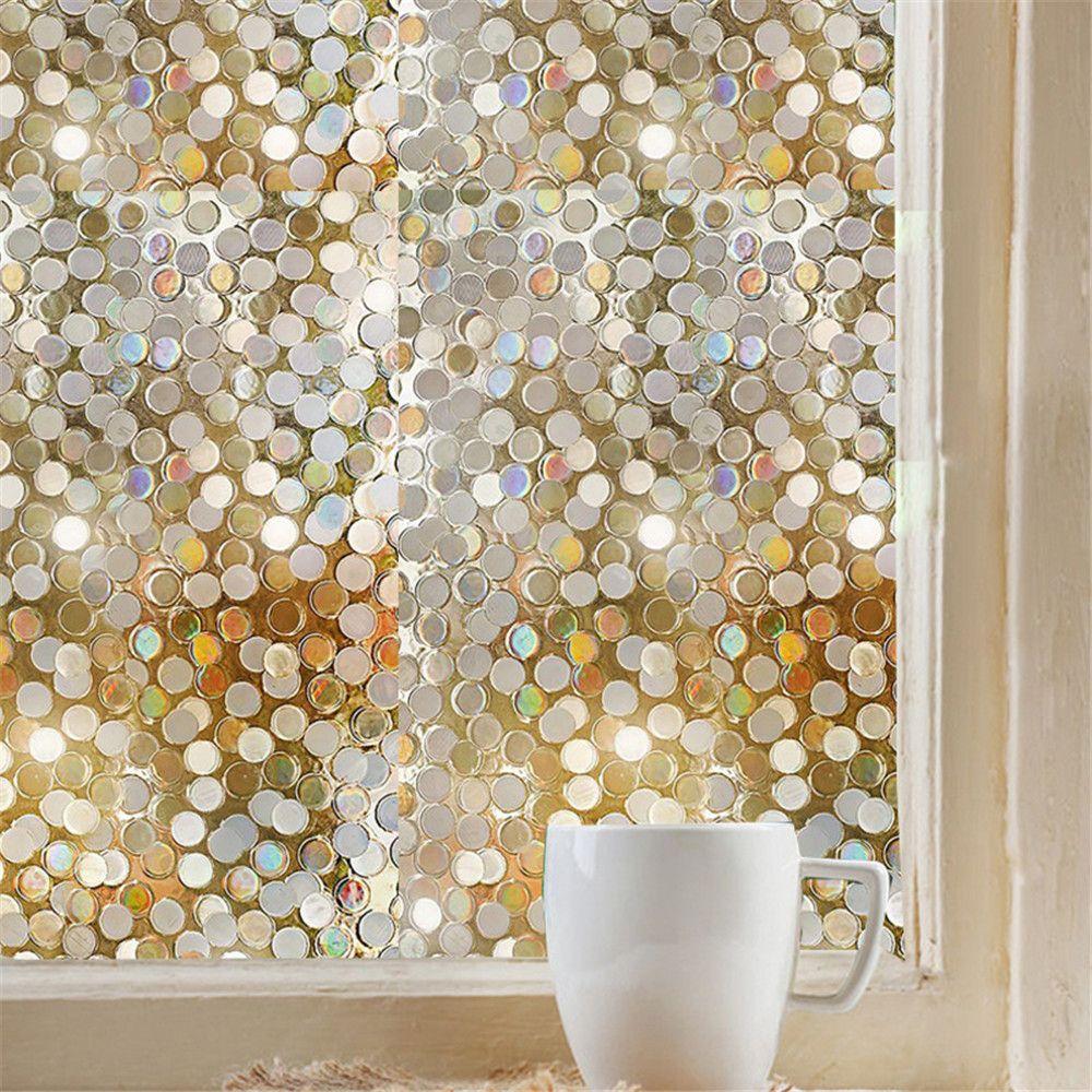 Window Vinyl Sticker Window Films Glass Sticker Window Glass Sticker 3D Static Decorative Privacy