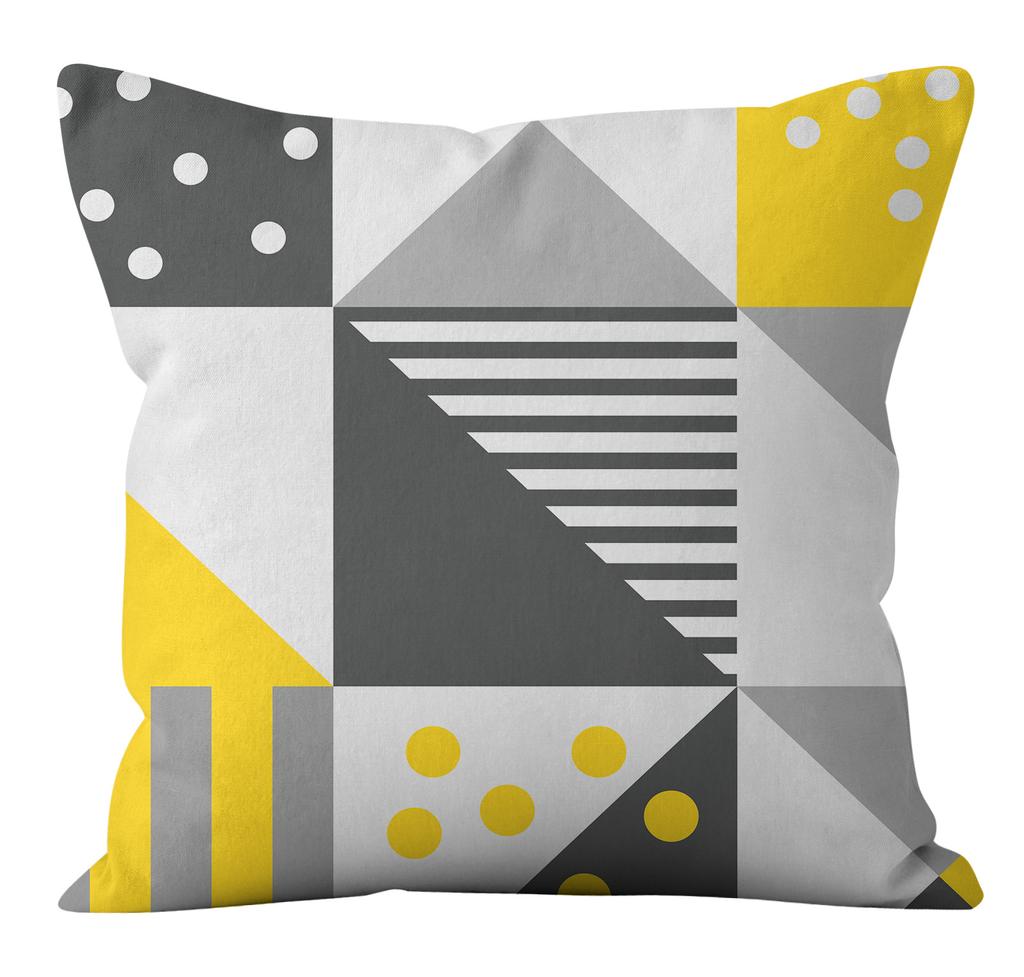 Скандинавская наволочка, минималистичная наволочка с геометрическим рисунком, наволочка для домашнего дивана, подушка для дома, гостиной, 45 см