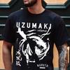 Графическая футболка Naruto Shippuden Узумаки, Винтажная японская аниме-манга футболка S-5XL