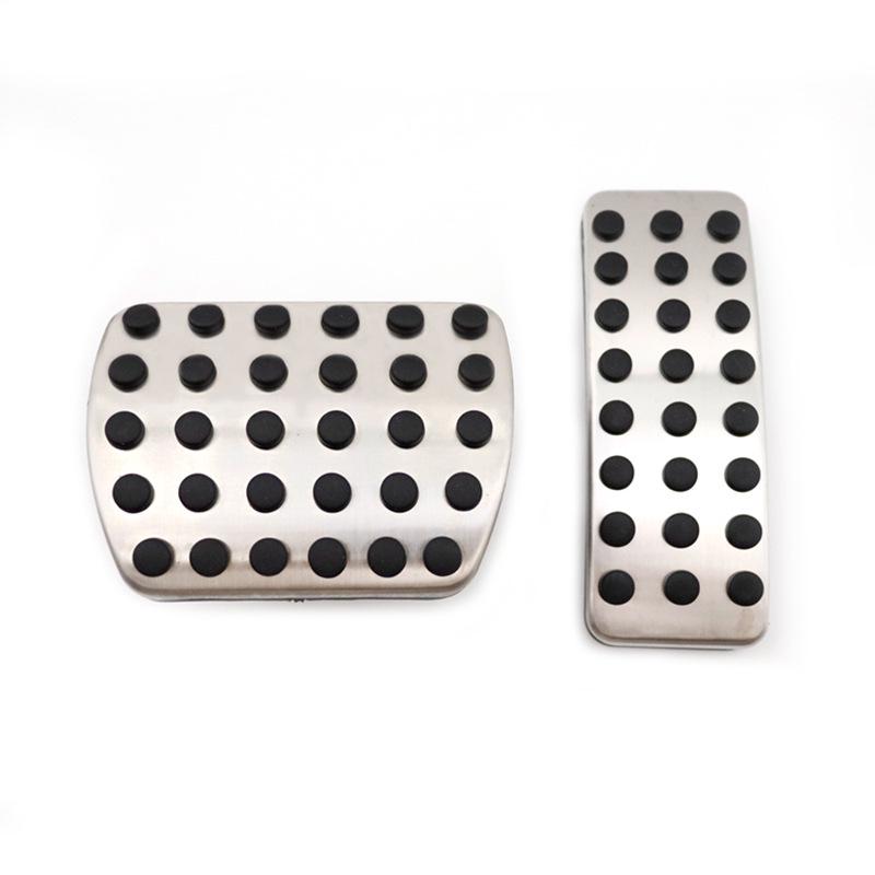 Non-Slip Pedal Set for Mercedes-Benz GLA: Accelerator, Brake, and Rest Area Decor Accessories