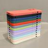 Luxury Square Liquid Silicone Thin Case For iPhone 17 Air 17 Pro Max 16 15 14 13 Lens Camera Protection Soft Cover