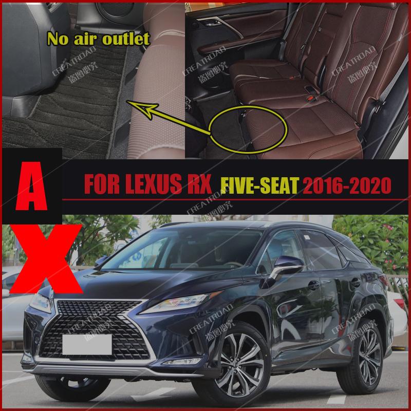 Автомобильные коврики для LEXUS RX series 300 450h 5 мест 2016 2017 2018 изготовленные на заказ автомобильные подушечки для ног автомобильный ковер