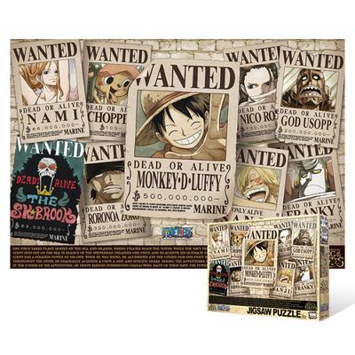 Пазл на 1000 деталей / One Piece - Новая коллекция разыскиваемых 2, популярный корейский пазл