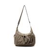 Nylon dumpling bag large capacity lazy wind 2025 summer new bag casual crossbody bag simple shoulder bag for women