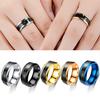 Водонепроницаемые ювелирные изделия термочувствительные кольца свадебные ощущения интеллектуальные для женщин мужчин температурное кольцо настроение эмоции титановые стальные аксессуары