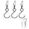 20pcs Wind Spinner S Hook Clips 360 Degree Rotation 304 Stainless Steel Dual Clip Wind Spinners Hang