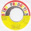 7inch Record DENNIS FRANCIS - Love A Fi Mi Sting Productio 1990 Jamaica Reggae, Ska & Dub