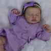 BZDOLL 48 СМ 19 дюймов Тканевое тело 3D-роспись с видимыми венами Спящая кукла Реборн Игрушка для детей Кукла для спящих младенцев Ручная работа Мода Подарок на день рождения