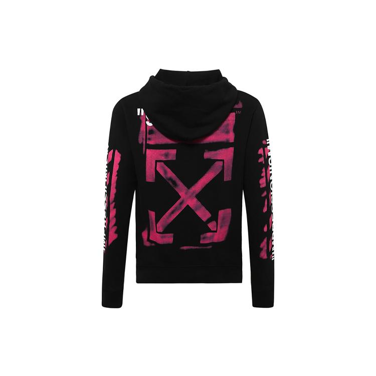 OFF WHITE Толстовка с трафаретным принтом Diag OMBB034R190030151028