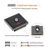 kzb-01b: v-mount quick release plate panel (panel only)