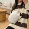 Furry Cosplay Costume Gloves Cartoon Cat Claw Mittens Kawaii Plush Cat Paw Gloves  Party