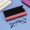 PU Men Women Steel Ribbon Glasses Box Eyewear Protector Myopia Glasses Box Reading Eyewear Case