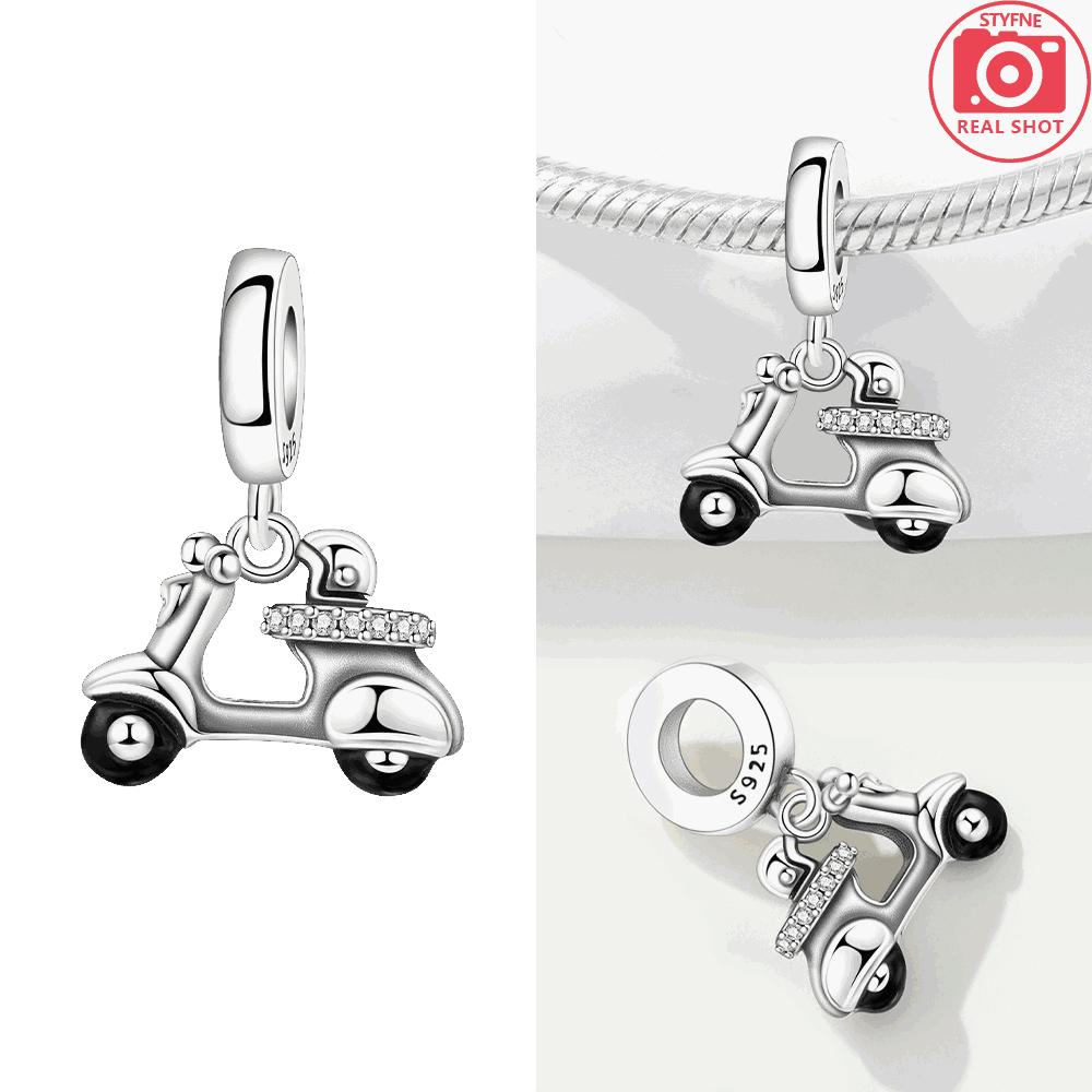 Bowling Ball Original Copper Pendant Globe Table Tennis Travel Airplane Pendant Beads Fit Bracelet Women Jewelry Making Gift