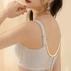 Seamless Bra Women's Smooth Mesh Adjustable Underwear Gathering Bra Thin Style Push Up Bra