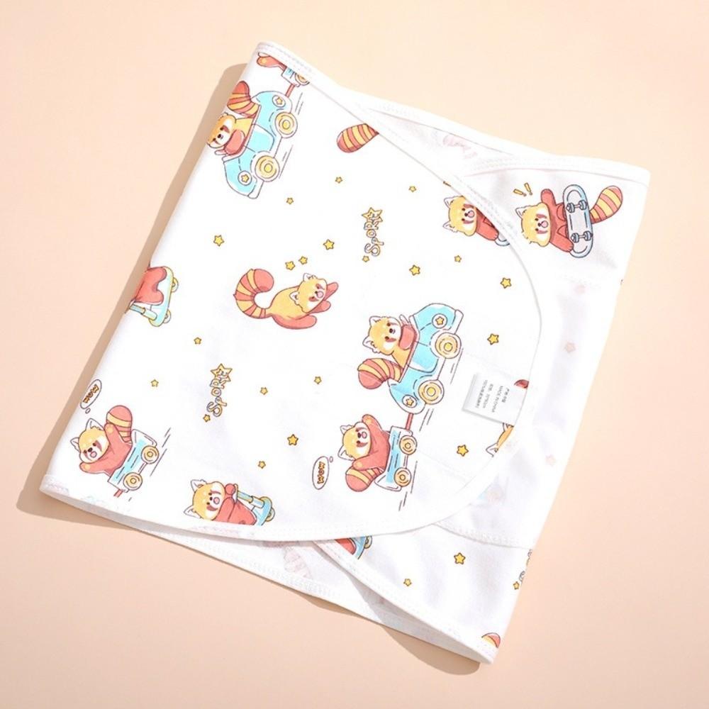 Хлопковое одеяло-пеленка для новорожденных против испуга, обертывание, мягкий спальный мешок для младенца