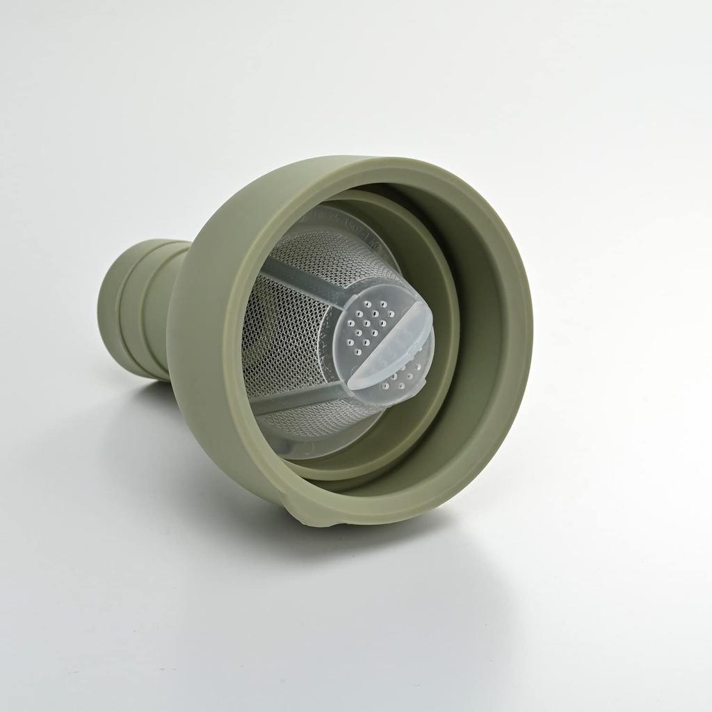 Hario Бутылка с фильтром Практичная емкость 750 мл Дымчато-зеленый Сделано в Японии Подарок FIB-75-SG