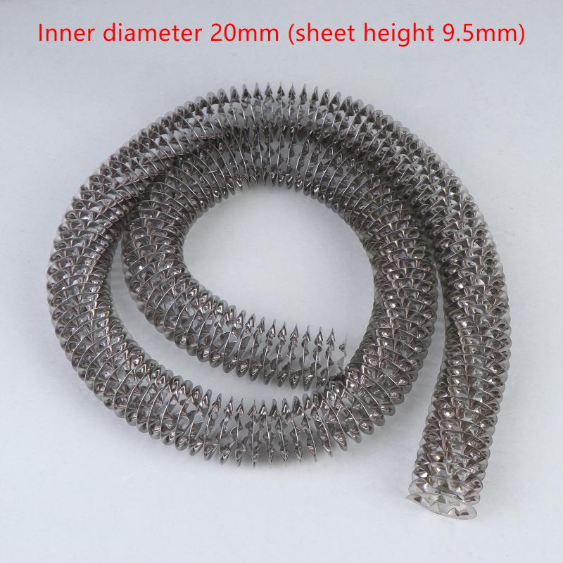 1 PCS Stainless Steel Spiral Hollow Fin For Heating Cooling Tube Special Fin Drying Radiator Accessories