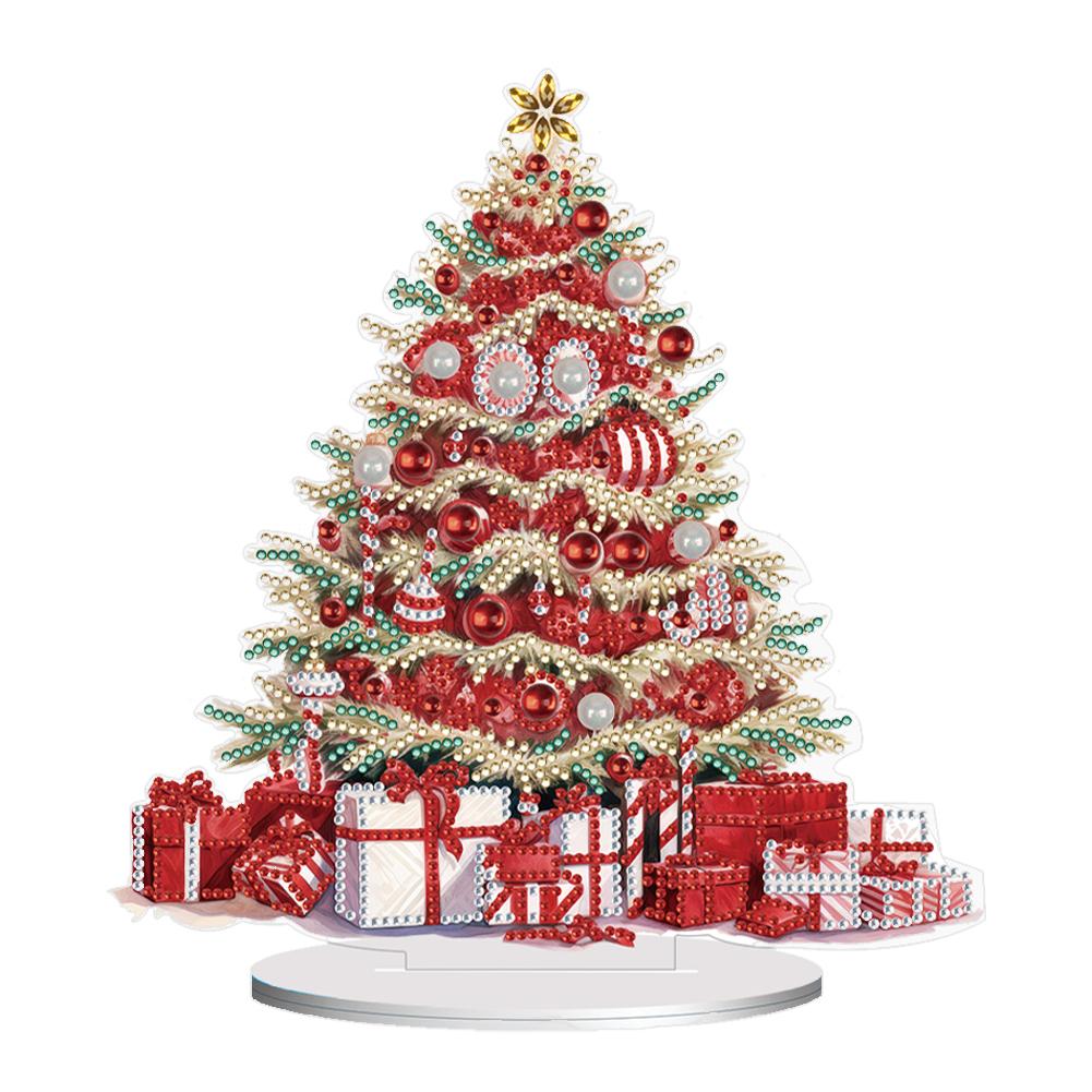 Special Shape Christmas Tree Diamond Painting Tabletop Ornament DIY Diamond Art Table Decor Diamonds Painting Desktop Decoration