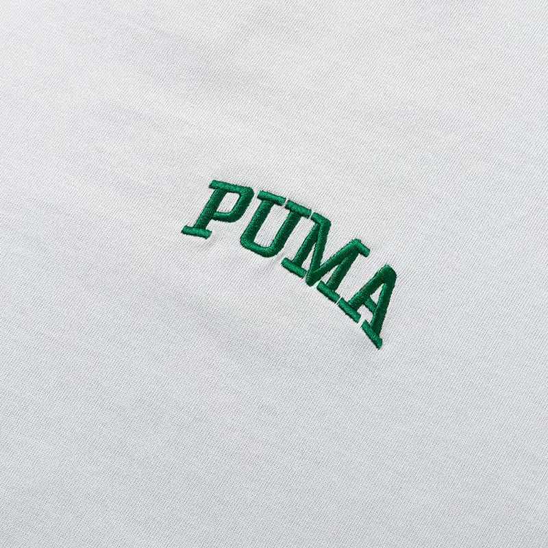 PUMA T Shirts Men's Gray Crew Neck Moderate 630352-10