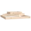 VidaXL Planter 112x112x27 Cm Solid Pine Wood 823885