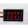 4 Digit Dual Display LED Voltage Current Meter DC 0 To 200V High Accuracy Ultra Small 48x29x21mm Size Compact Design