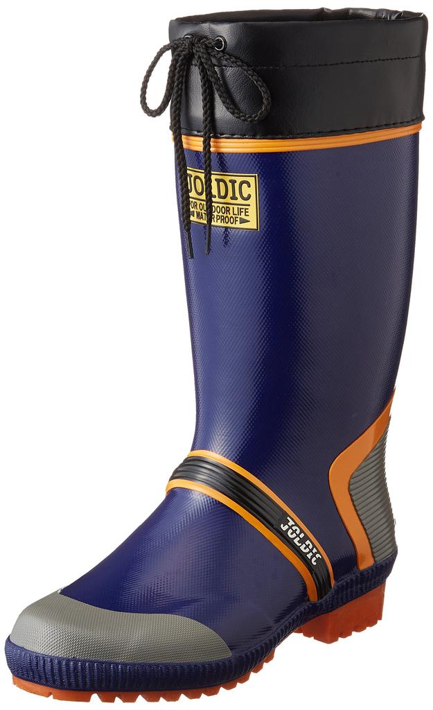 Fukuyama Rubber Mesh Fiber Color Boots Jordic Navy DX-2 25.5cm