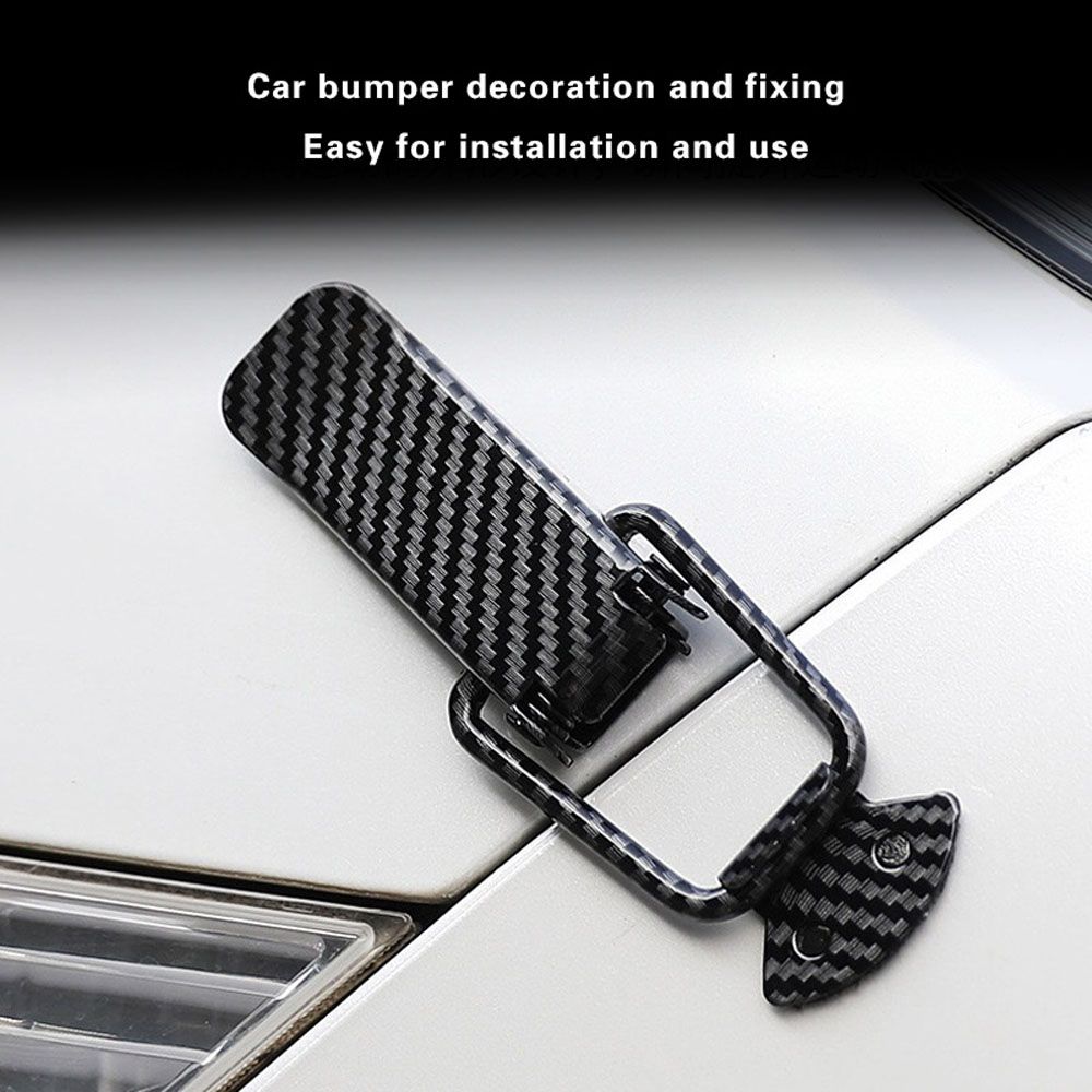 Car Bumper Security Hook Car Hood Fastener Quick Release Hasp Bumper Lock Clip Bumper Security Hook