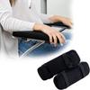 Black Chair Armrest Pads Memory Foam Arm Rest Cover Armrest Pads Cover Home