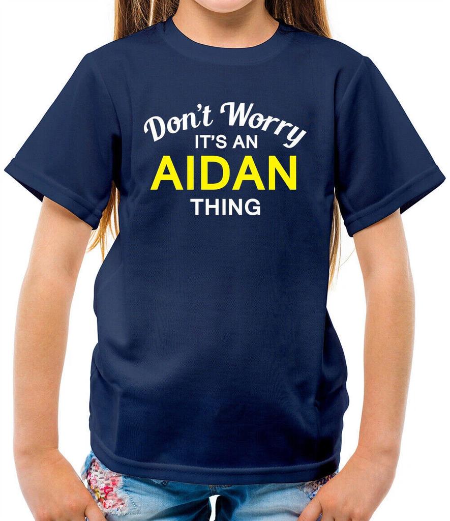 Don't Worry It's An Aidan Cosa T-Shirt - Custom Surname Family Name
