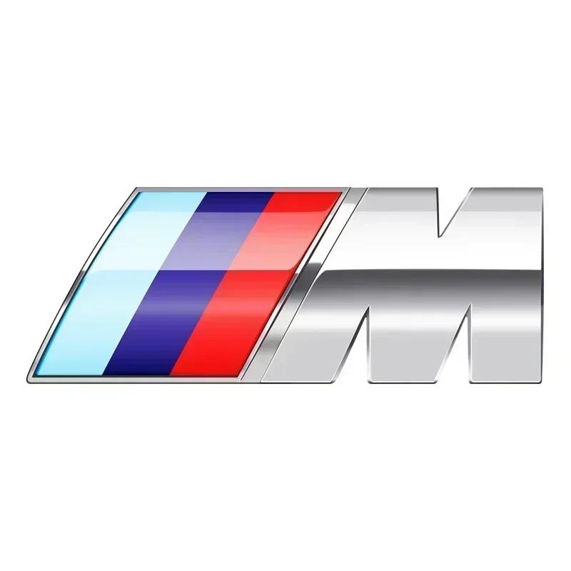 FD23-BMW M-Series ABS Mudguard Rear Trunk Badge Sticker Fit E82 E90 E91 E92 E93 F30 E61 E64 F04 F15 E72 E83 E84 F10 F20 G30 G20