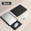 Non-Magnetic Laptop Sleeve - Compact Durable Synthetic PU Case With Rolling Function For Computer Laptop Bag