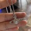 Классическое легкое роскошное ожерелье Сатурна для женщин, модное элегантное ожерелье с подвеской в ​​виде планеты Сатурн, женские украшения, подарки на день рождения
