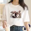K-pop Printing T-Shirts Fashion Women Harajuku Aesthetic Clothes Short Sleeve Summer Tees Casual Korean Female Tops O-Neck Shirt